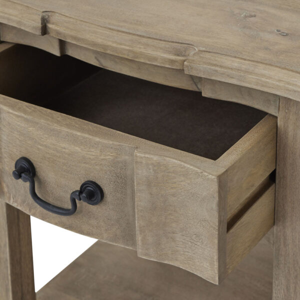 Branford Collection 1 Drawer Side Table | Fully Assembled