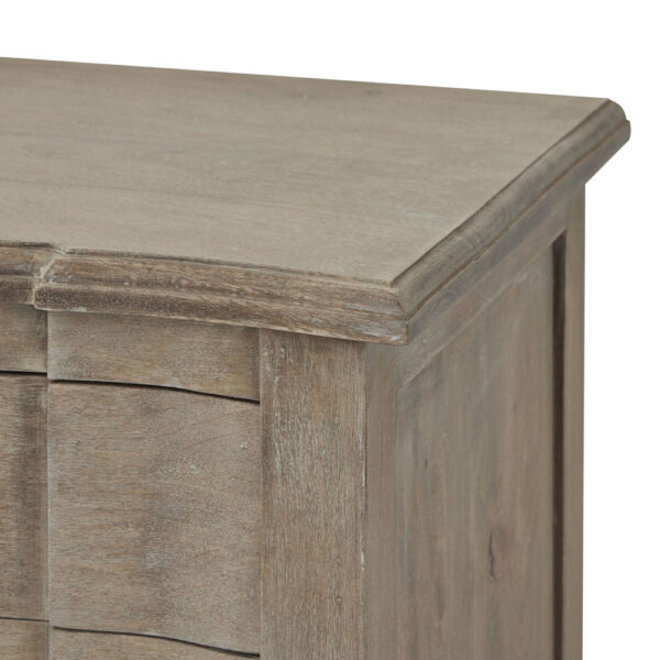 Branford Collection 3 Drawer Bedside Table | Fully Assembled