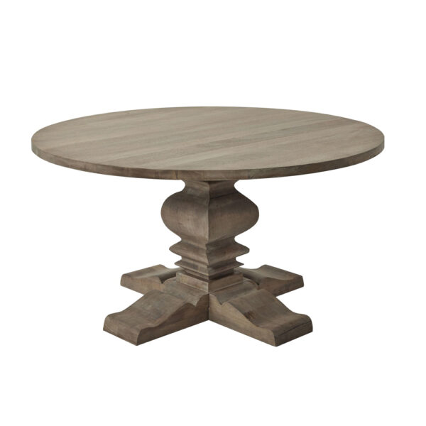 Branford Collection Round Pedestal Dining Table | Self Assembly
