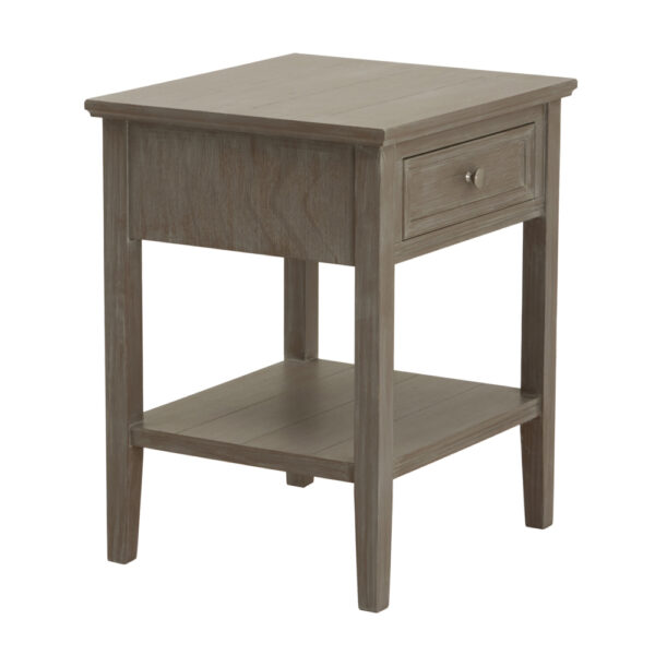 The Nurelle Collection One Drawer Side Table | Self Assembly