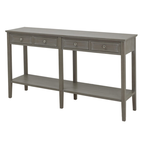 The Nurelle Collection Four Drawer Console Table | Self Assembly