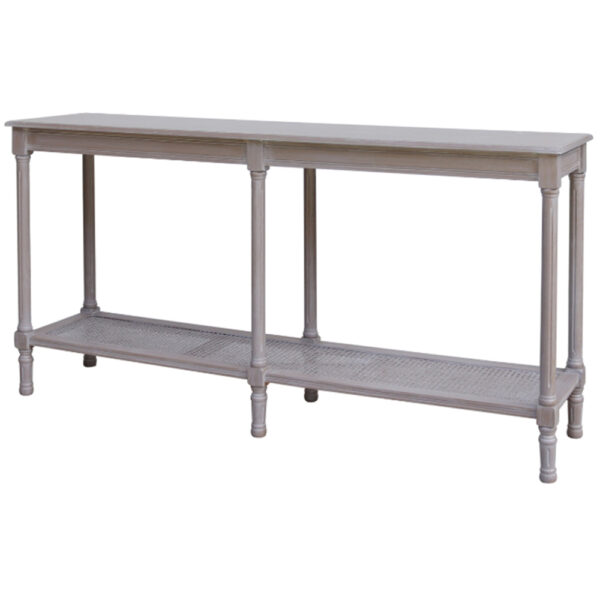 The Nurelle Rattan Collection Large Console Table | Self Assembly