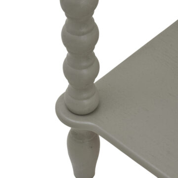The Merebrook Grey 2 Drawer Console Table