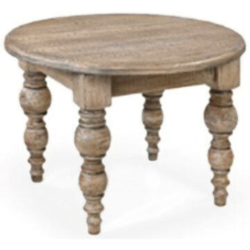 The Ellerby Collection Round Side Table | Assembled