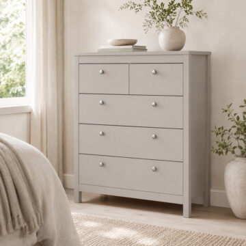 Ronda Chest 3+2 Drawers in Cashmere