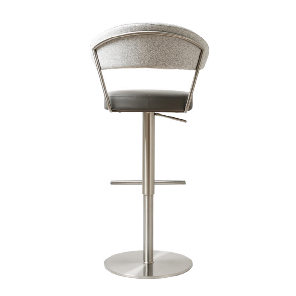 Stratus Premium Bar stool S/Steel Steel Grey Fusion