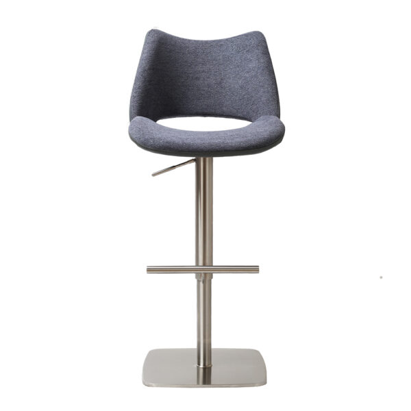 Contra Premium Bar stool S/Steel Fusion Slate Grey Bar stool