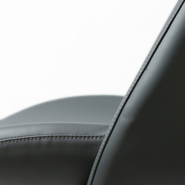 Contra Premium Bar stool S/Steel Slate Grey PU