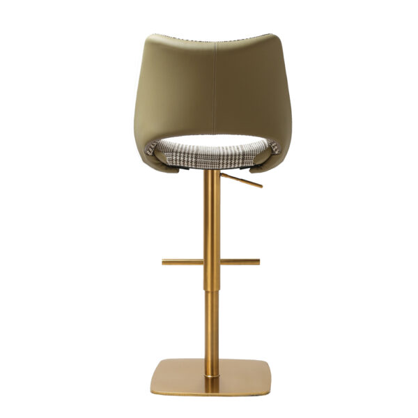 Contra Premium Bar stool Gold Olive Fusion