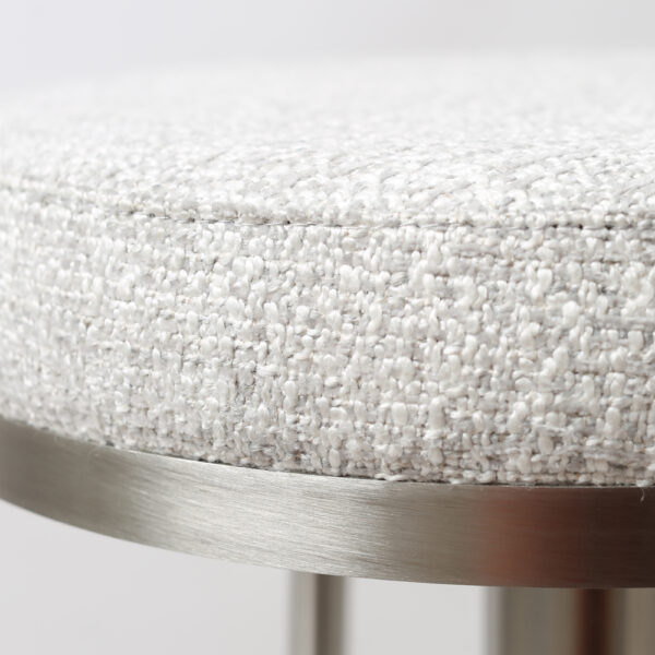 Vibon Premium   Bar stool S/Steel Silver Grey