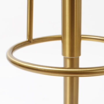 Vibon Premium  Bar stool Gold Barley PU