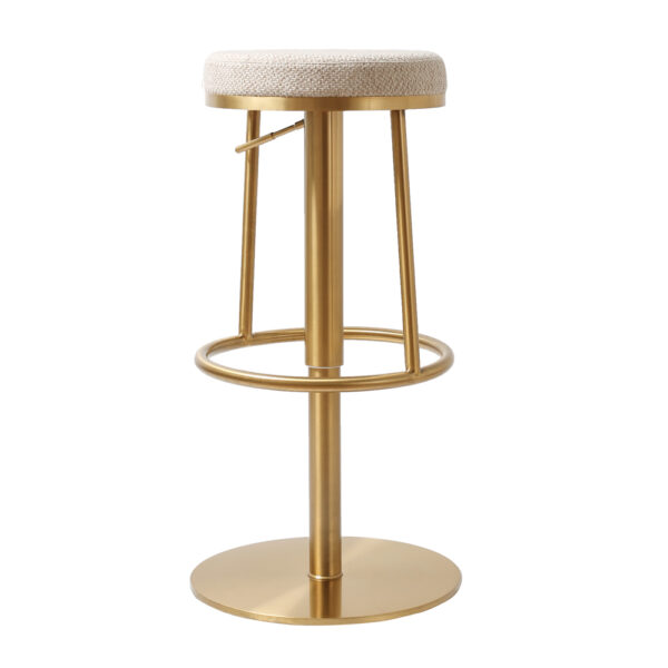Vibon Premium   Bar stool Gold Wheat