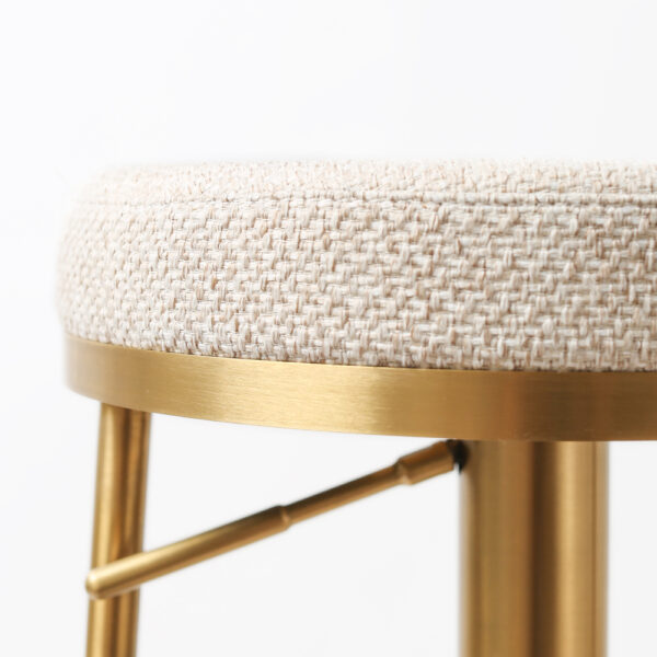 Vibon Premium   Bar stool Gold Wheat