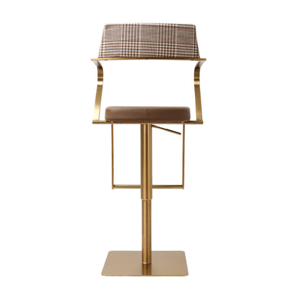 Tampa Premium Bar stool Gold Mocha Fusion