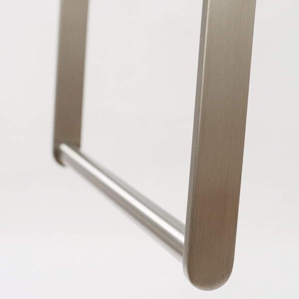Tampa Premium Bar stool S/Steel Smoke Grey Fusion