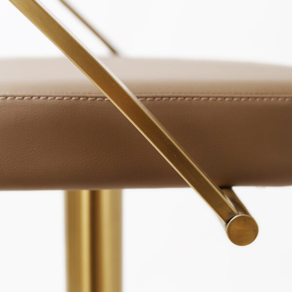 Tampa Premium Bar stool Gold Mocha Fusion