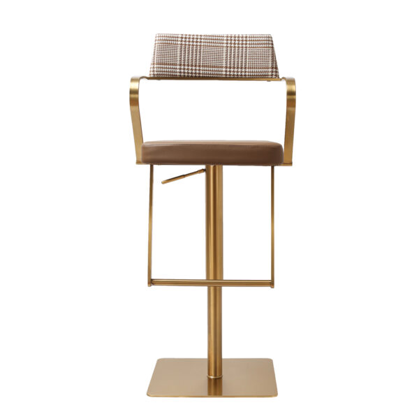 Tampa Premium Bar stool Gold Mocha Fusion