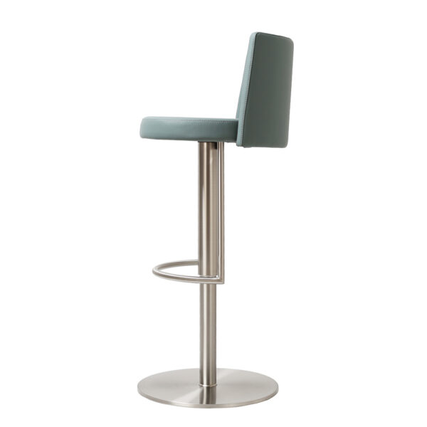 Celeb Premium Bar stool S/Steel Teal PU