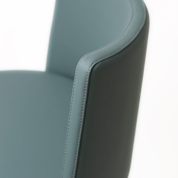 Celeb Premium Bar stool S/Steel Teal PU