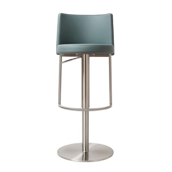 Celeb Premium Bar stool S/Steel Teal PU