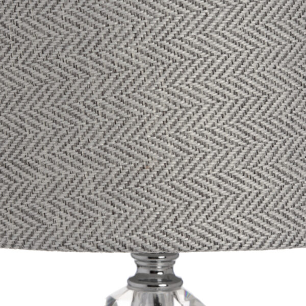 Florence Chrome Table Lamp | Self Assembly