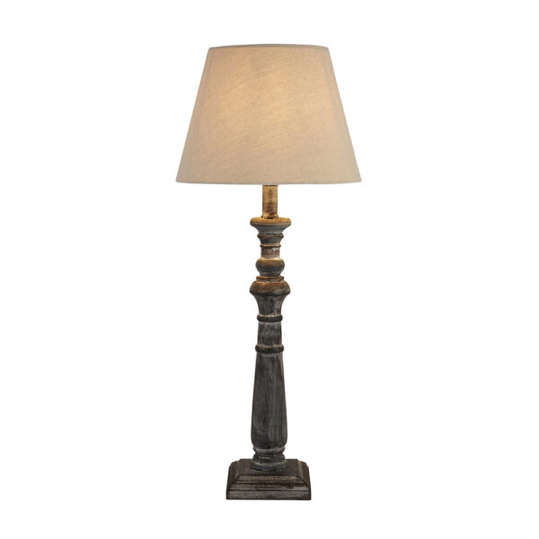 Incia Column Table Lamp | Self Assembly