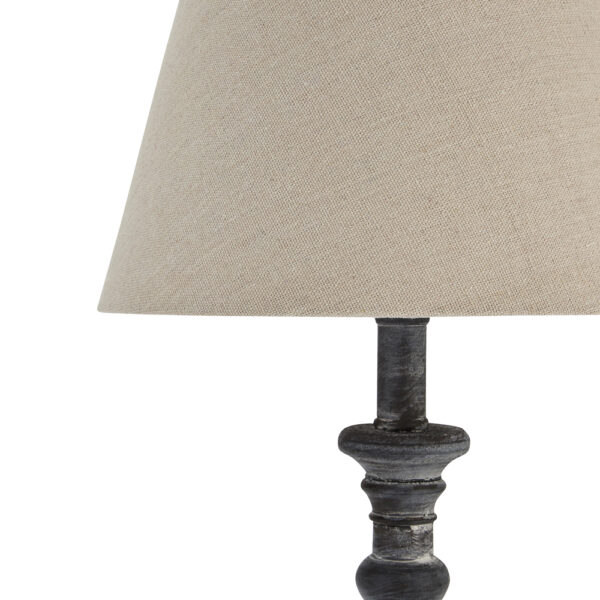 Incia Column Table Lamp | Self Assembly