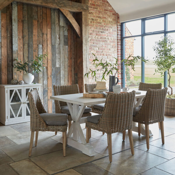 Alamo Collection Outdoor Round Dining Chair