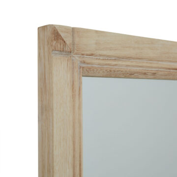 Washed Wood XL Window Mirror | Assembled
