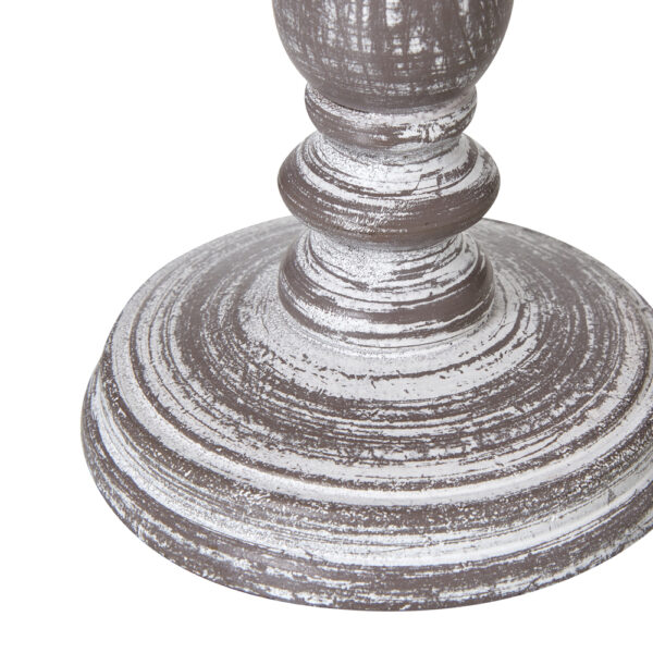 Setia Column Table Tamp With Linen Shade | Self Assembly