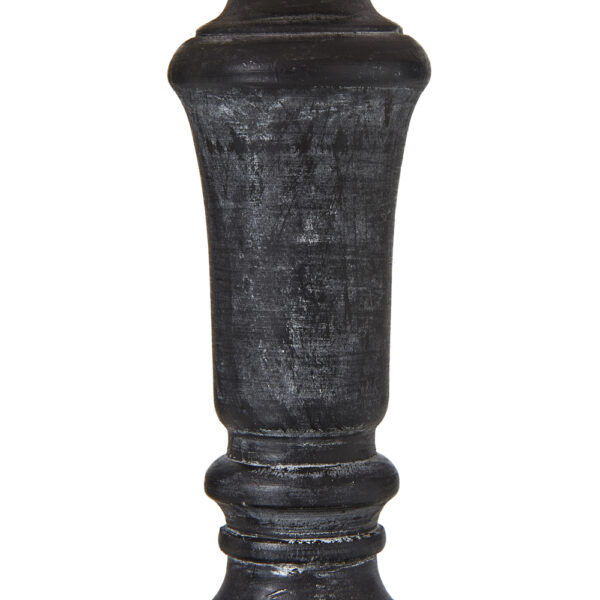 Palmyra Column Table Tamp With Linen Shade | Self Assembly