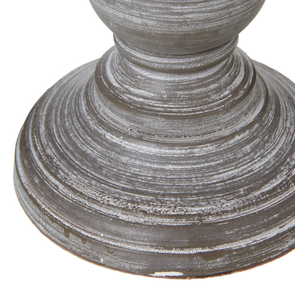Belluno Urn Table Lamp With Linen Shade | Self Assembly