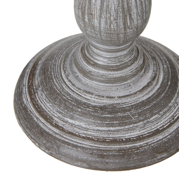 Augusta Column Table Lamp With Linen Shade | Self Assembly