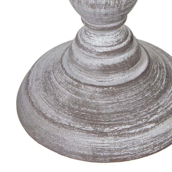 Dunum Column Table Lamp With Linen Shade | Self Assembly