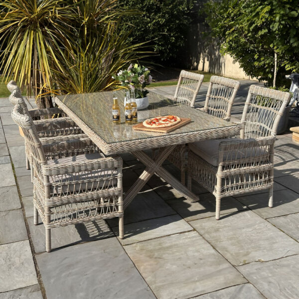 Provina Collection Outdoor 6 Seater Dining Set