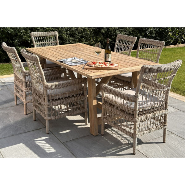 Provina Collection Outdoor Large Dining Table