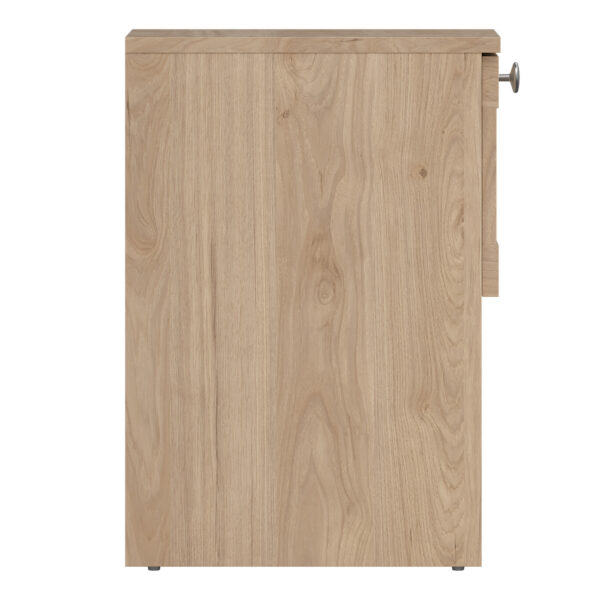 Bronte Nightstand with1 Frame Drawer in Jackson Hickory | Self Assembly