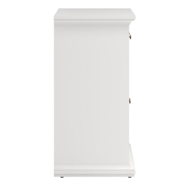 Condo Sideboard with 3 doors and 3 drawers in White | Self Assembly