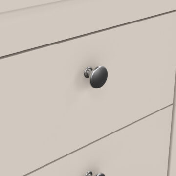 Ronda Cashmere 2 Drawer Bedside Table  | Clearance