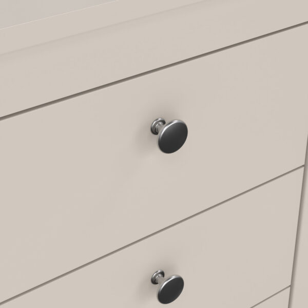 Ronda Bedside Table 3 Drawers in Cashmere | Self Assembly