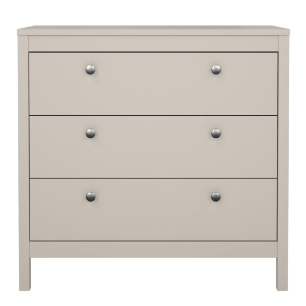 Ronda Chest 3 Drawers in Cashmere