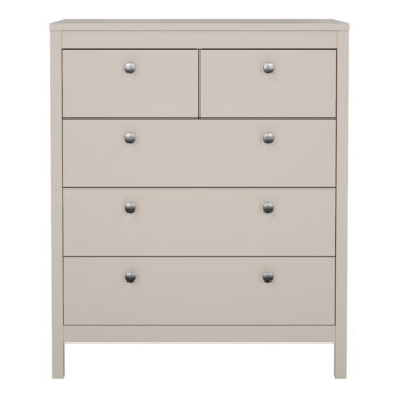 Ronda Chest 3+2 Drawers in Cashmere