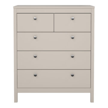 Ronda Chest 3+2 Drawers in Cashmere