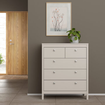 Ronda Cashemre 3 Over 2 Chest of Drawers