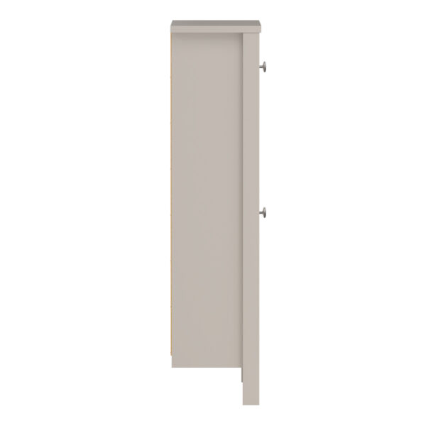 Ronda Shoe Cabinet 2 Flip Down Doors in Cashmere | Self Assembly