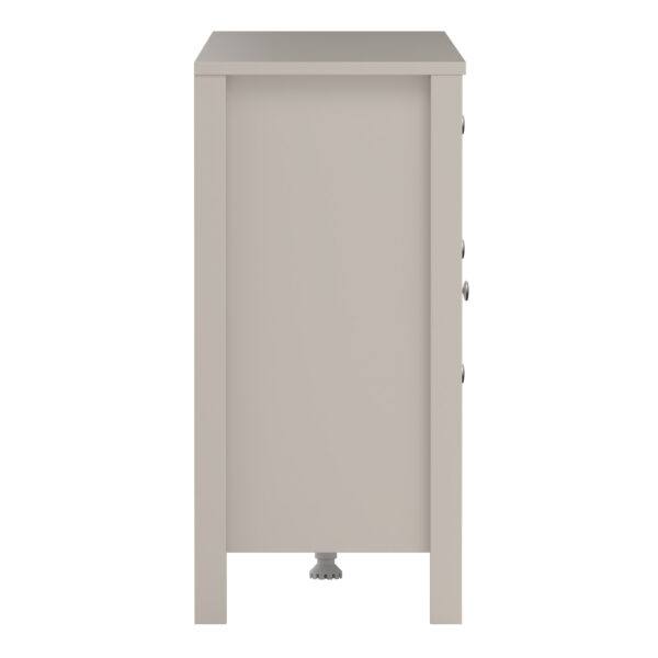 Ronda Sideboard 2 Doors + 3 Drawers in Cashmere | Self Assembly