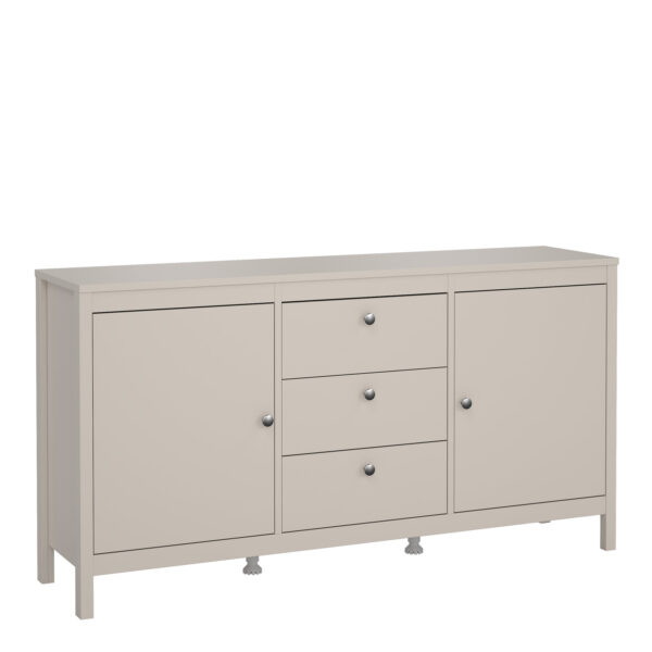 Ronda Sideboard 2 Doors + 3 Drawers in Cashmere