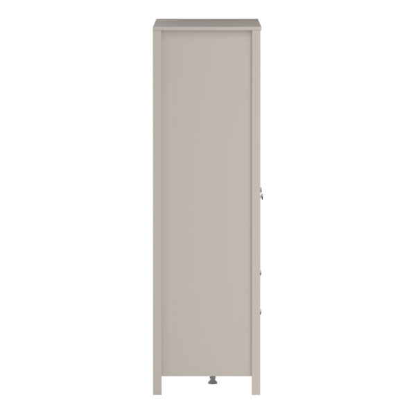 Ronda Wardrobe with 2 Doors + 1 Mirror Door + 2 Drawers in Cashmere | Self Assembly