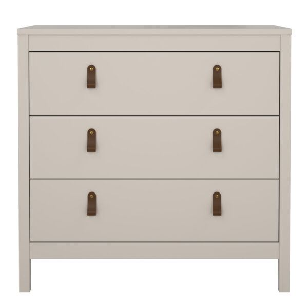 Seville Chest 3 Drawers in Cashmere | Self Assembly