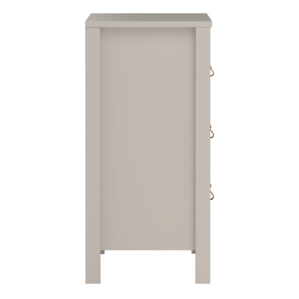 Seville Chest 3 Drawers in Cashmere | Self Assembly